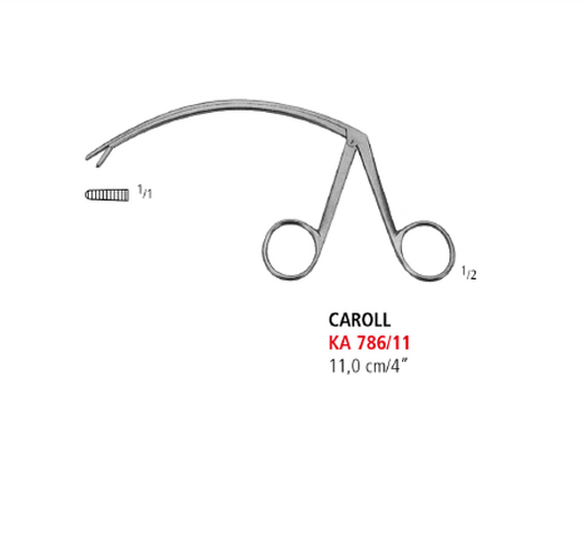 Carroll Tendon Seizing Forceps