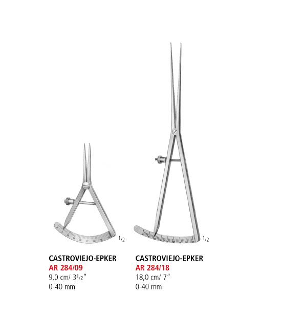 Castroviejo-Epker Caliper