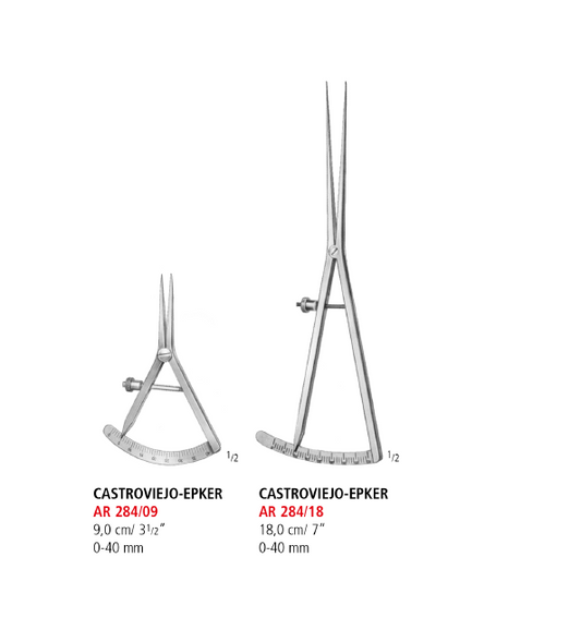 Castroviejo-Epker Caliper