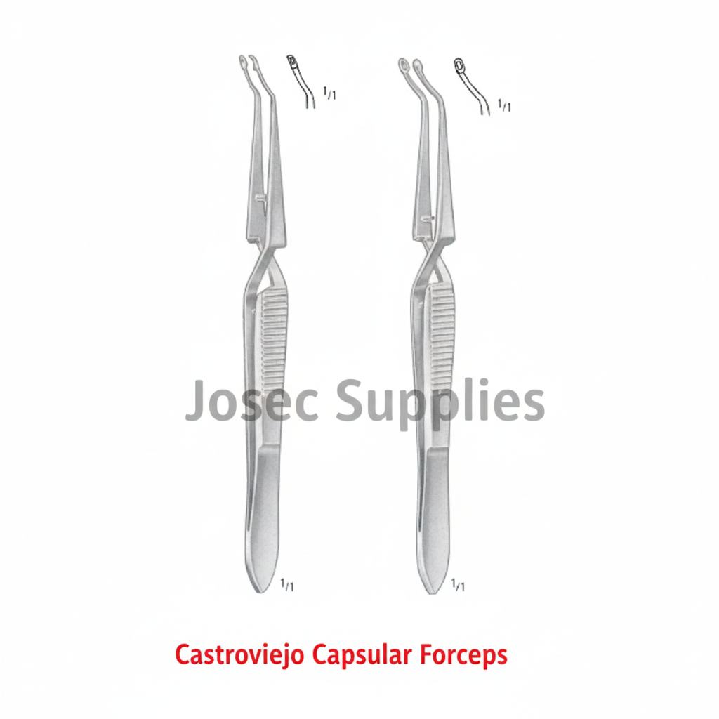 Castroviejo Capsular Forceps