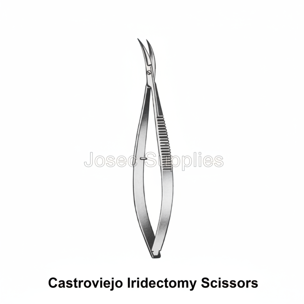 Castroviejo Iridectomy Scissors