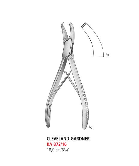 Cleveland-Gardner Bone Cutting Forceps