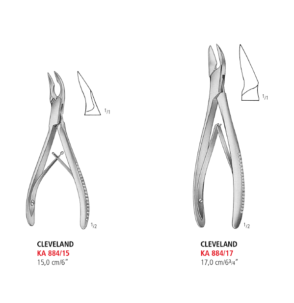 Cleveland Bone Cutting Forceps