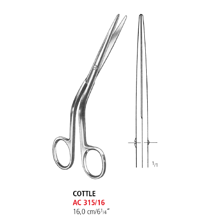 Cottle Nasal Scissors