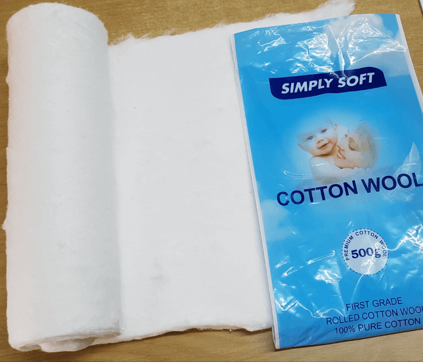 Cotton Wool Roll - Simply Soft From 18.4 @Josec Supplies