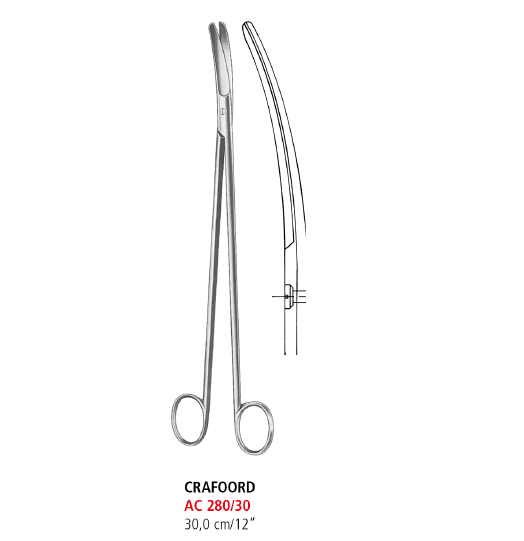 Crafoord Lobectomy Scissors