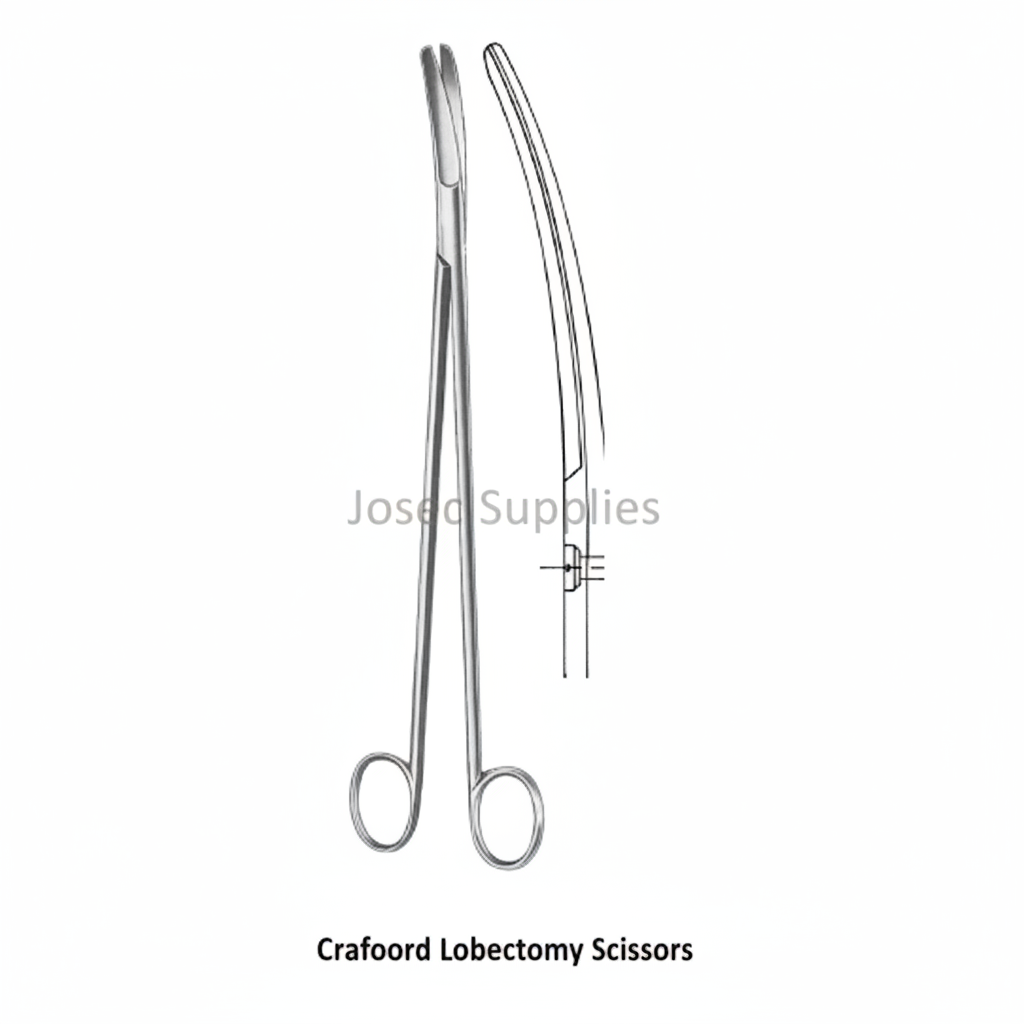 Crafoord Lobectomy Scissors