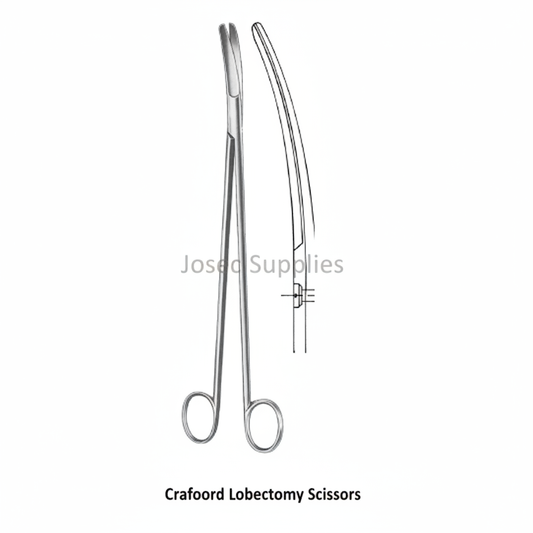 Crafoord Lobectomy Scissors