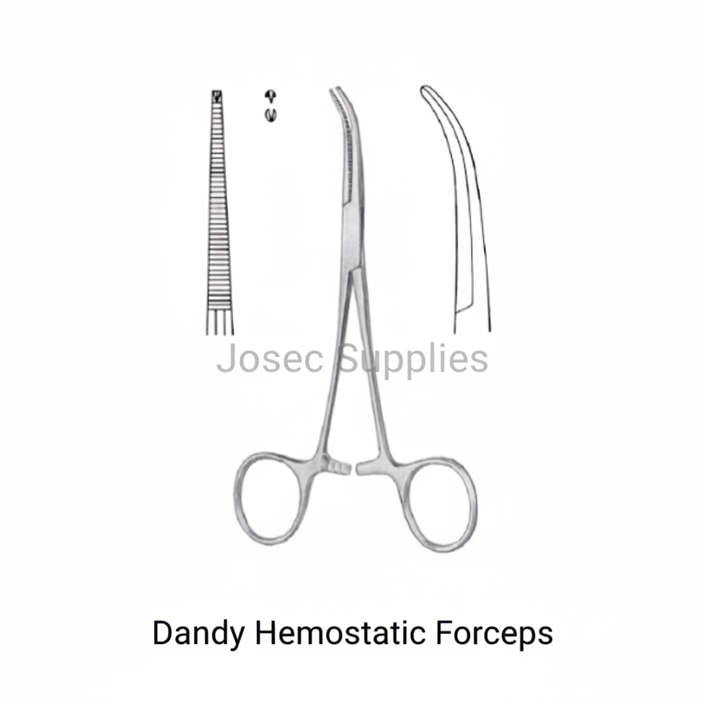 Dandy Haemostatic Forceps