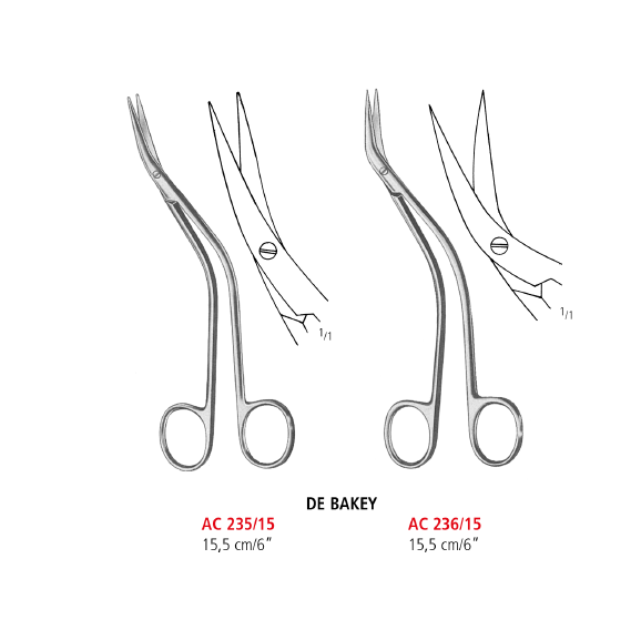 DeBakey S-curved Artery Scissors