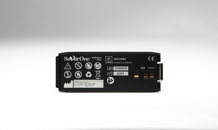 Disposable and Re-Usable Batteries For Saver One Defibrillator From ...