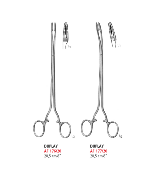 Duplay Dressing Forceps