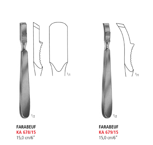 Farabeuf Periosteal Raspatory