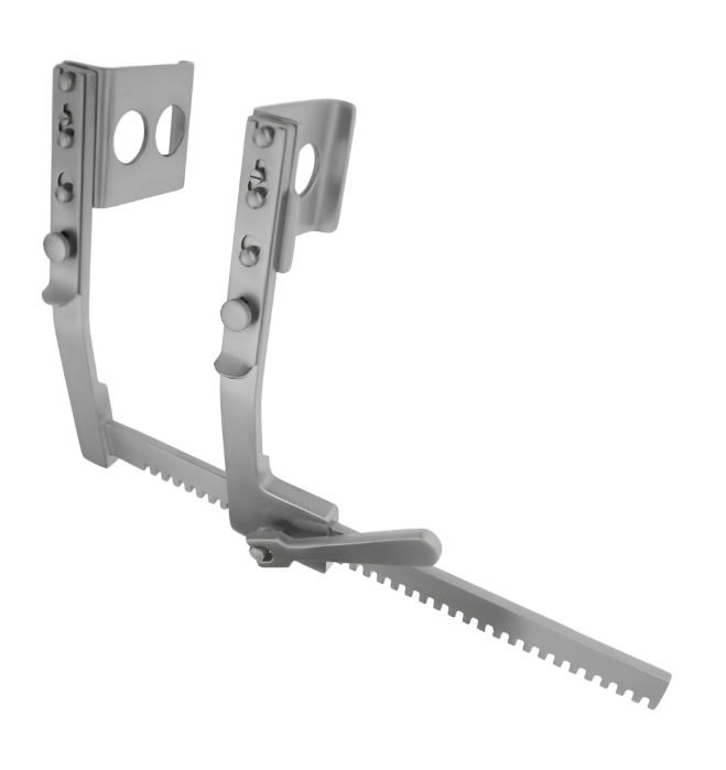 Burford-Finochietto Rib Spreader Retractor - Surgical Grade Stainless Steel, 8" Spread