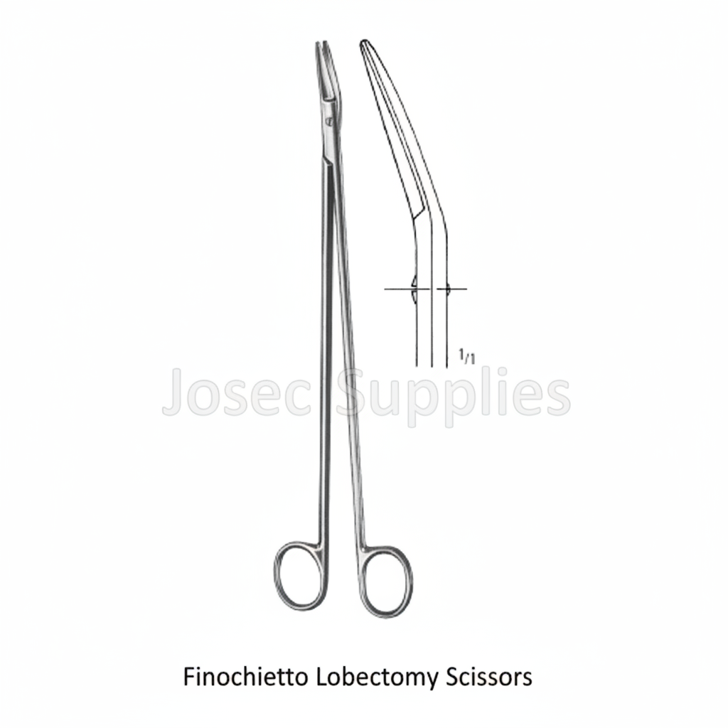Finochietto Lobectomy Scissors