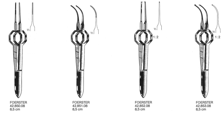 Foerster Iris Forceps