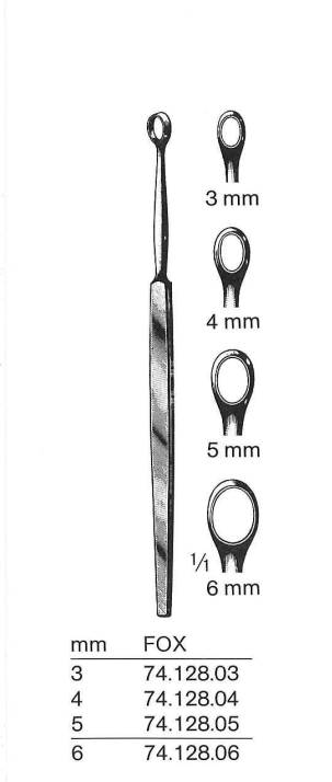 Fox Lupus Curette