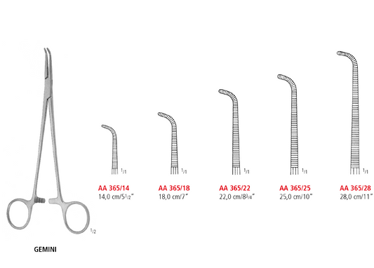 Gemini Dissecting and Ligature Forceps