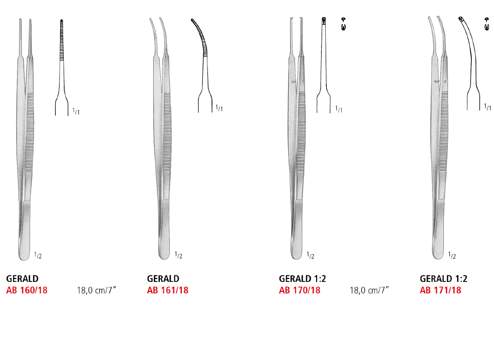 Gerald Tissue Forceps