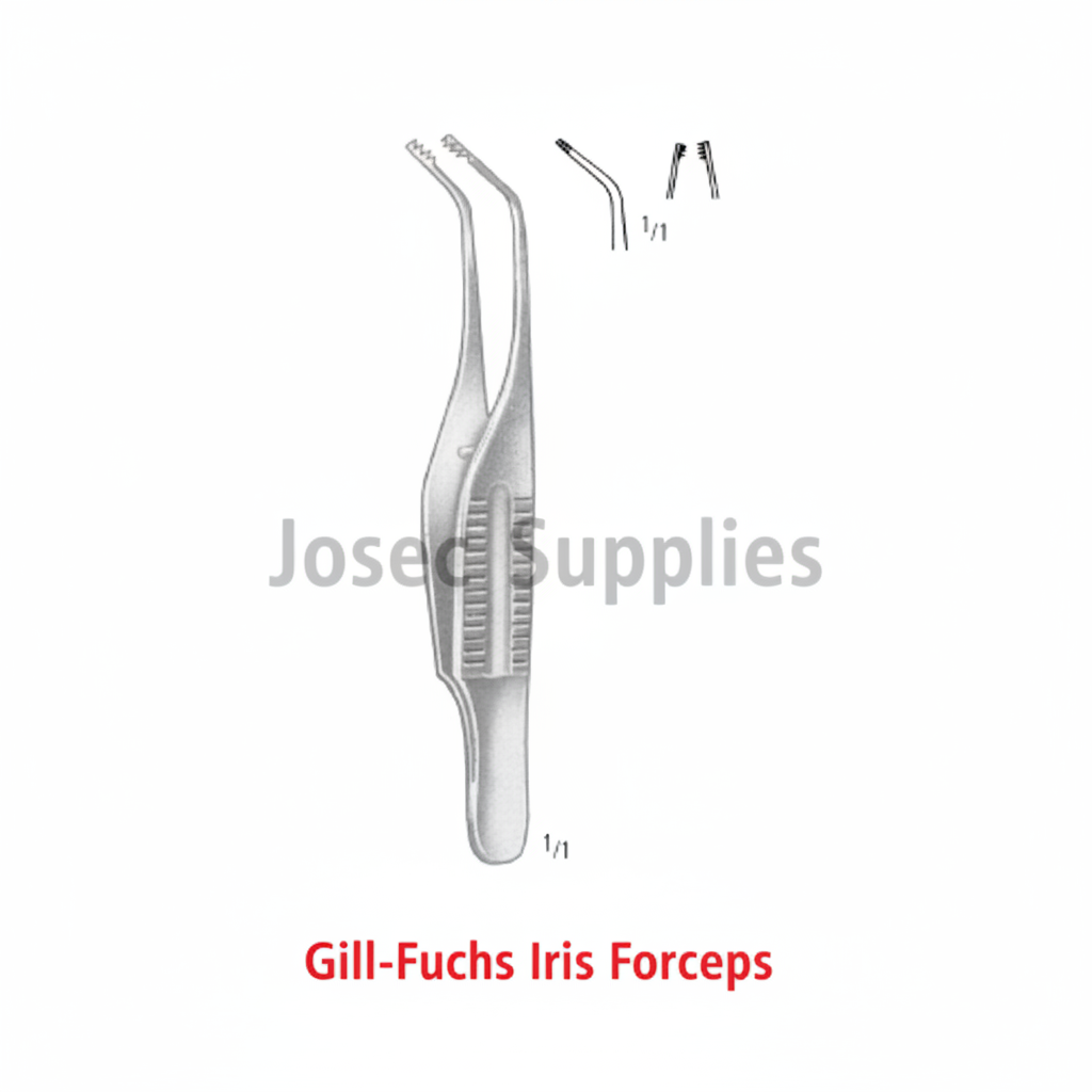 Gill-Fuchs Iris Forceps