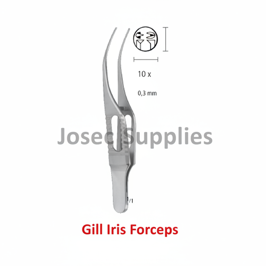 Gill Iris Forceps