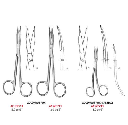 Goldman-Fox Gum Scissors