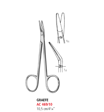 Graefe Eye Scissors