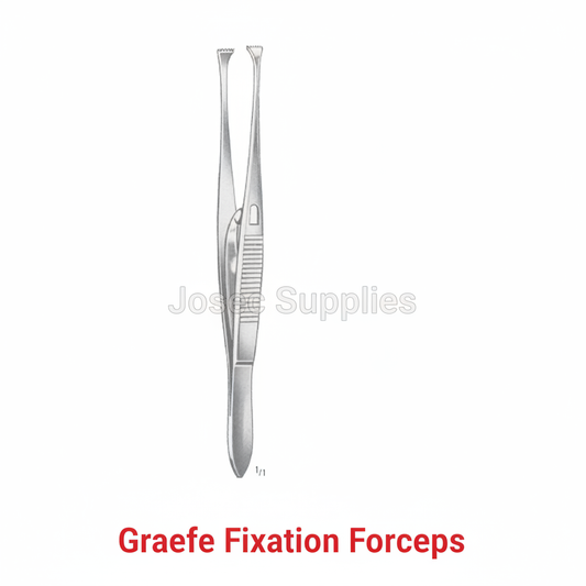 Graefe Fixation Forceps