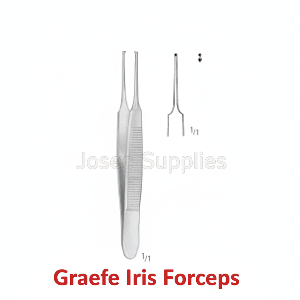 Graefe Iris Forceps