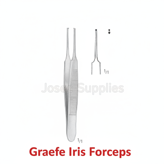 Graefe Iris Forceps