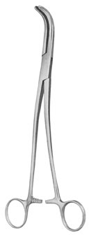 Gray S-Shaped Gall Duct Clamp