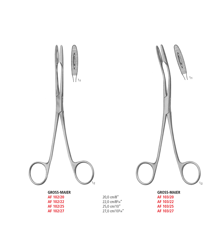 Gross-Maier Dressing Forceps