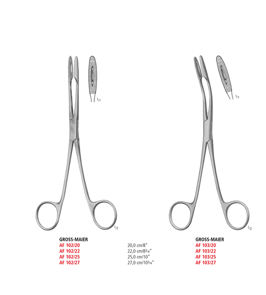 Gross-Maier Dressing Forceps