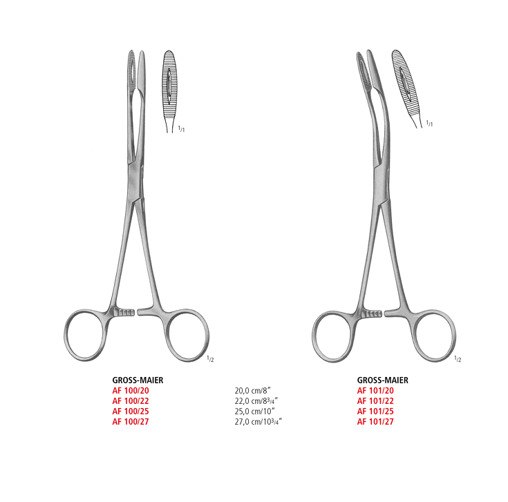 Gross-Maier Dressing Forceps