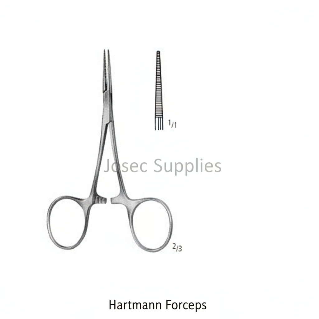 Hartmann Hemostatic Forceps