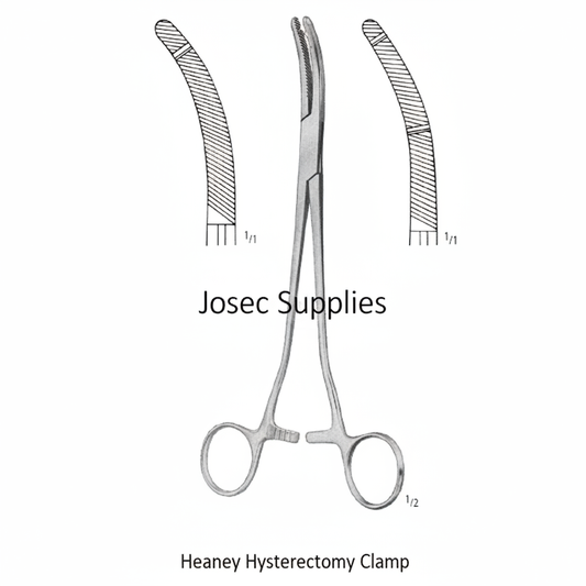 Heaney Hysterectomy Clamp Forceps