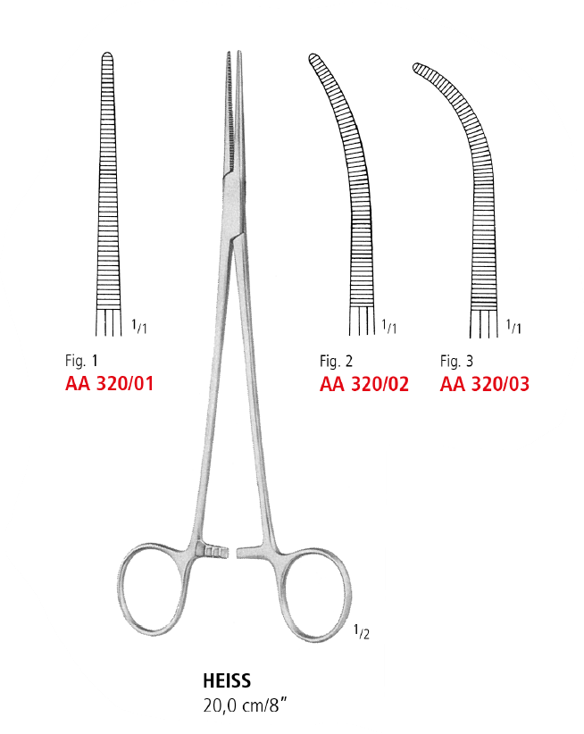 Heiss Artery Forceps