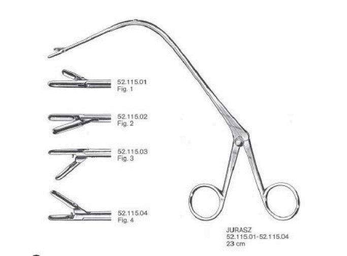 Jurasz Laryngeal Polypus Forceps - Josec Supplies