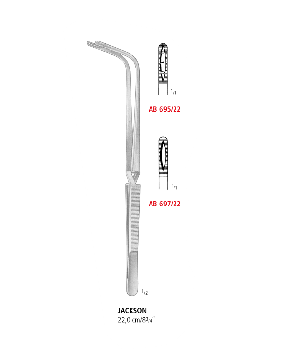 Jackson Tampon Forceps