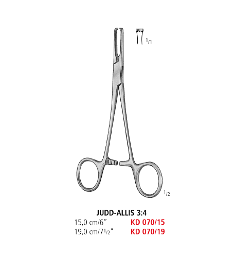 Judd-Allis Tissue Forceps