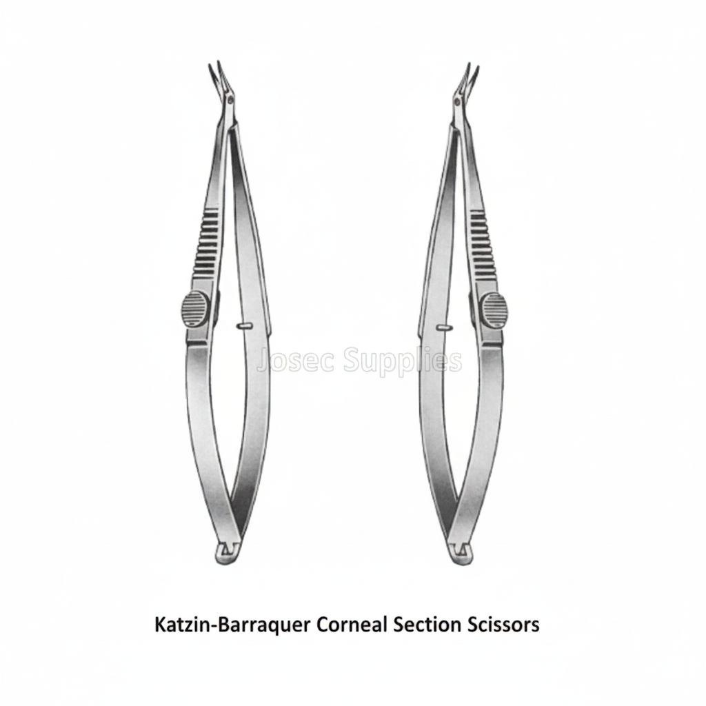Katzin-Barraquer Corneal Section Scissors