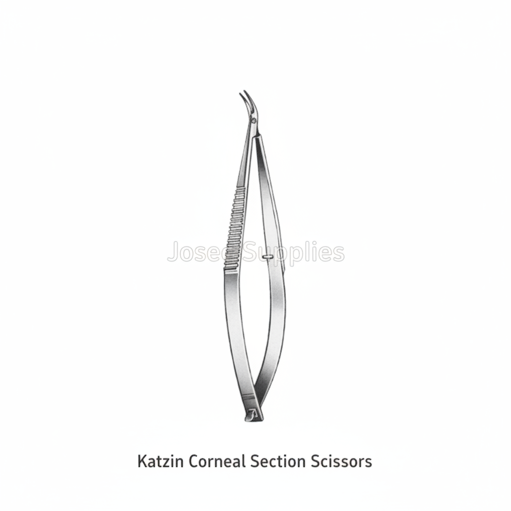 Katzin Corneal Section Scissors