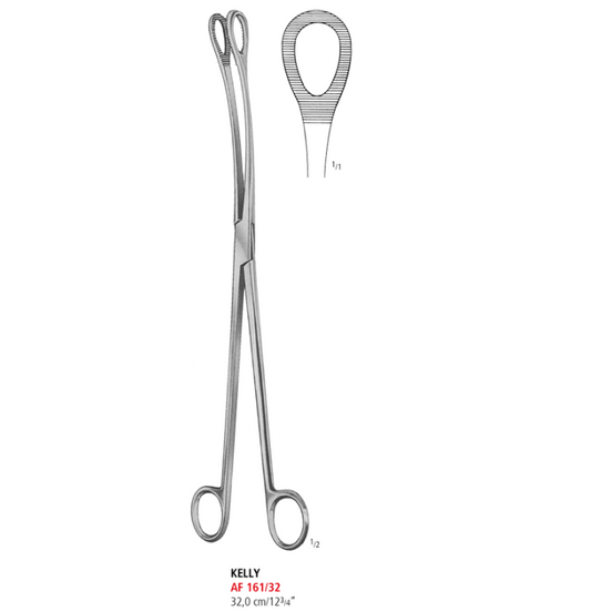 Kelly Uterine Polypus Forceps
