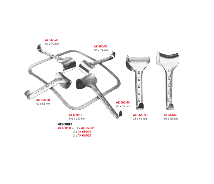 Kirschner Abdominal Retractor