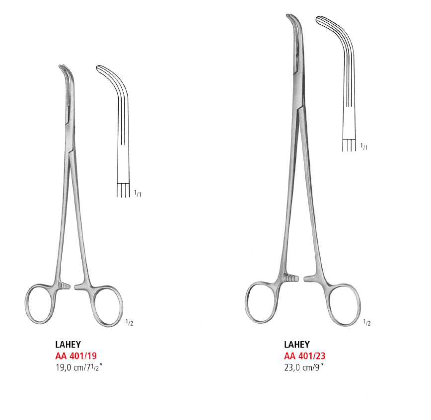 Lahey Gall Duct Clamp