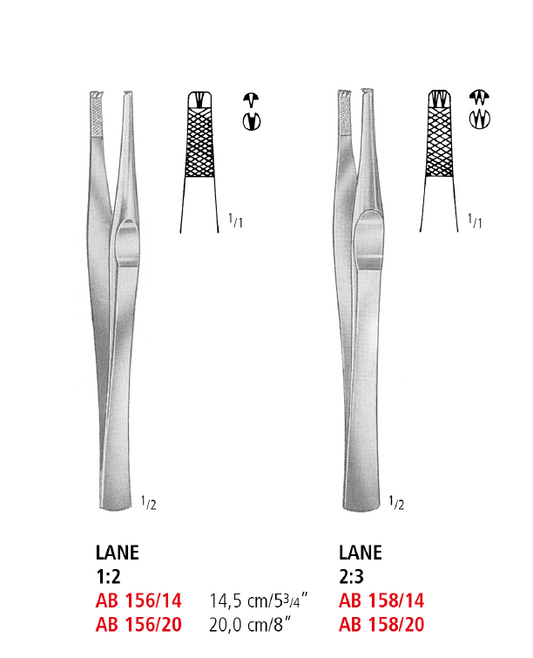 Lane Tissue Forceps
