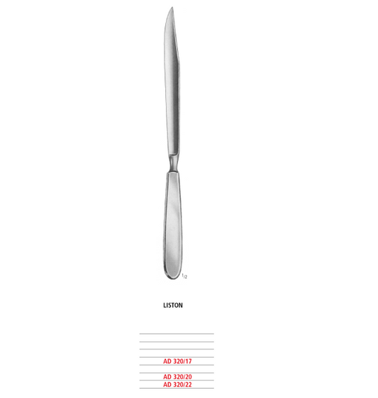 Liston Amputating Knife