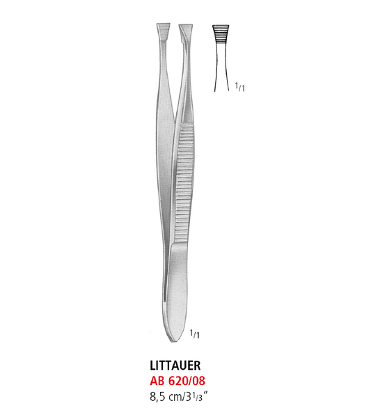 Littauer Cilia Forceps