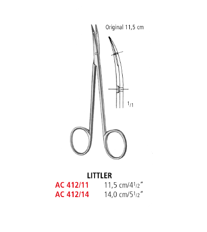 Littler Fine Operating Scissors
