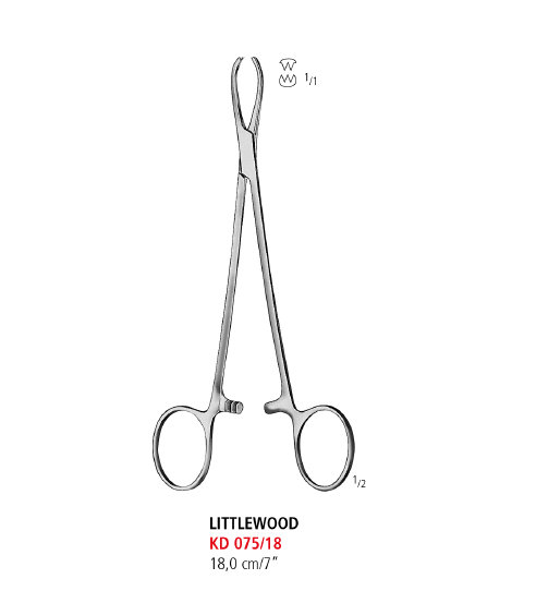 Littlewood Tissue Grasping Forceps